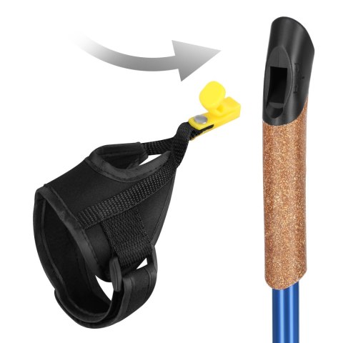 NILS NW607 BLUE KIJE NORDIC WALKING NILS