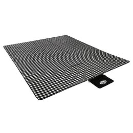 NILS CAMP NC2310 KOC PIKNIKOWY BIAŁO-CZARNY 300x200 CM PE + ALU NILS CAMP