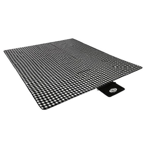 NILS CAMP NC2310 KOC PIKNIKOWY BIAŁO-CZARNY 300x200 CM PE + ALU NILS CAMP