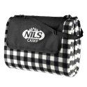 NILS CAMP NC2310 KOC PIKNIKOWY BIAŁO-CZARNY 300x200 CM PE + ALU NILS CAMP