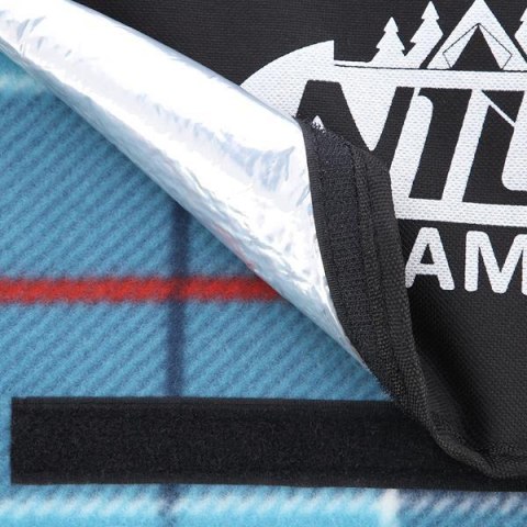 NILS CAMP NC8002 KOC PIKNIKOWY KRATKA NIEBIESKI 250x200 PE ALU NILS CAMP