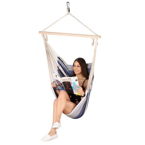 NILS CAMP NC3107 NIEBIESKI KRZESŁO BRAZYLIJSKIE NILS CAMP