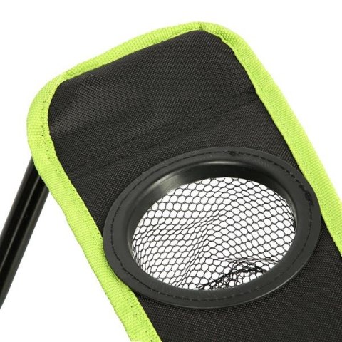 NILS CAMP NC3044 CZARNO-LIMONKOWY KRZESŁO TURYSTYCZNE NILS CAMP