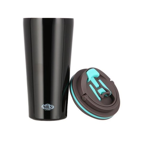 NILS CAMP NCB18 CZARNY KUBEK TERMICZNY NILS CAMP