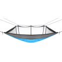 Royokamp HAMAK TURYSTYCZNY 2 OSOBOWY 270X140CM Z MOSKITIERĄ NIEBIESKI