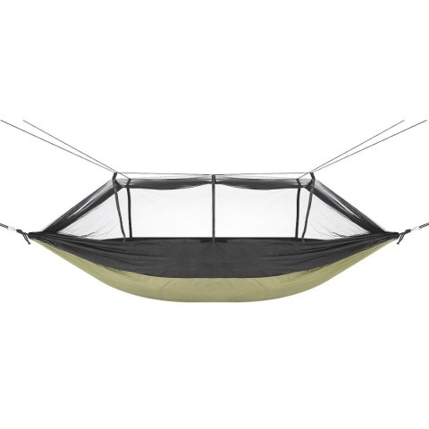 Royokamp HAMAK TURYSTYCZNY 2 OSOBOWY 270X140CM Z MOSKITIERĄ ZIELONY