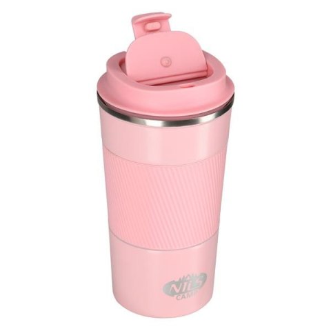 NILS CAMP NCC09 różowy KUBEK TERMICZNY NILS CAMP