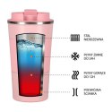 NILS CAMP NCC09 różowy KUBEK TERMICZNY NILS CAMP