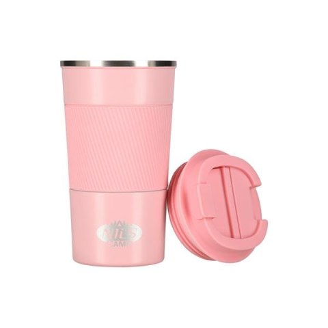 NILS CAMP NCC09 różowy KUBEK TERMICZNY NILS CAMP