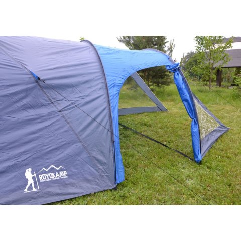 Royokamp NAMIOT TURYSTYCZNY 4 OSOBOWY COOL SZARO-NIEBIESKI