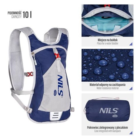 NILS CAMP NC1708 NIEBIESKI PLECAK BIEGOWY TRIPPER NILS CAMP