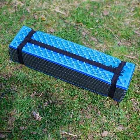 NILS CAMP NC1768 NIEBIESKA KARIMATA SKŁADANA 182cm NILS CAMP