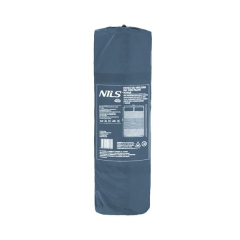 NILS CAMP NC4060 ANTRACYT MATA SAMOPOMPUJĄCA DWUOSOBOWA Z PODUSZKĄ NILS CAMP