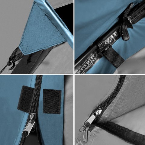 NILS CAMP NC6012 NIEBIESKO-SZARY NAMIOT KEMPINGOWY TREKKER NILS CAMP