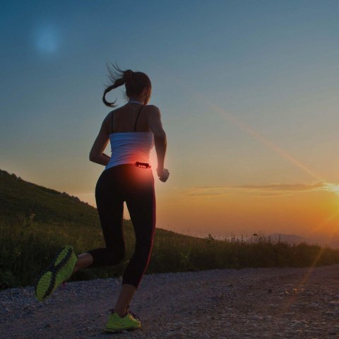 Dunlop ZESTAW LAMP ROWEROWYCH LED PRZÓD I TYŁ DUNLOP ŁADOWANIE USB