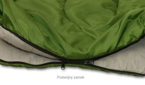Enero Camp ŚPIWÓR NEPAL CIEMNOZIELONY 210x80x50CM ENERO CAMP