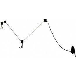Dunlop UCHWYT SUFITOWY ROWEROWY PODNOŚNIK NA ROWER WINDA DUNLOP