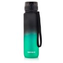 Meteor Bidon sportowy Meteor 1000 ml czarny/zielony
