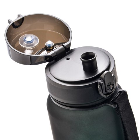 Meteor Bidon sportowy Meteor 1000 ml czarny/zielony