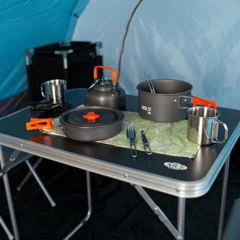 NILS CAMP NC1782 ZESTAW NACZYŃ KEMPINGOWYCH NILS CAMP