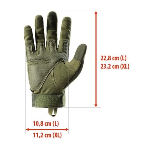NILS CAMP NC1798 RĘKAWICE TAKTYCZNE ZIELONE L NILS CAMP