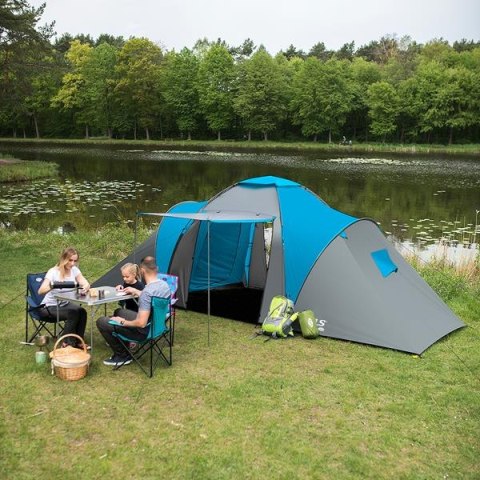 NILS CAMP NC6031 NIEBIESKO-SZARY NAMIOT KEMPINGOWY HIGHLAND NILS CAMP