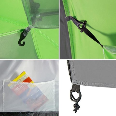 NILS CAMP NC6431 NAMIOT KEMPINGOWY ZIELONO-SZARY HIGHLAND IV NILS CAMP