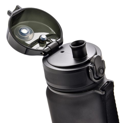 Meteor Bidon sportowy Meteor 500 ml czarny/biały