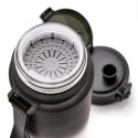 Meteor Bidon sportowy Meteor 500 ml czarny/biały