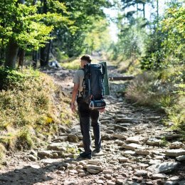 NILS CAMP NC1992 PLECAK TURYSTYCZNY CZARNY NORDKAPP 65L NILS CAMP