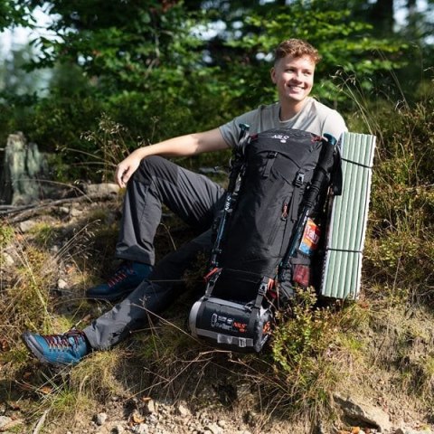 NILS CAMP NC1992 PLECAK TURYSTYCZNY CZARNY NORDKAPP 65L NILS CAMP