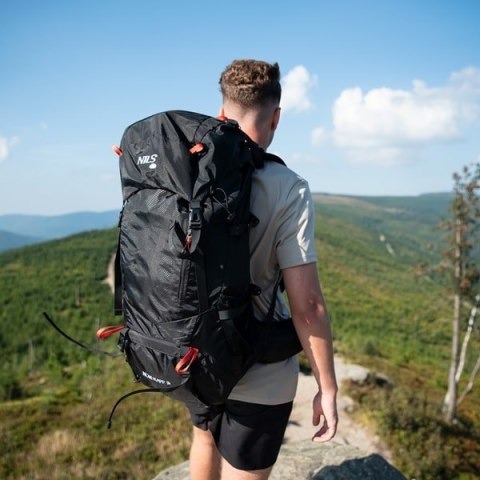 NILS CAMP NC1992 PLECAK TURYSTYCZNY CZARNY NORDKAPP 65L NILS CAMP