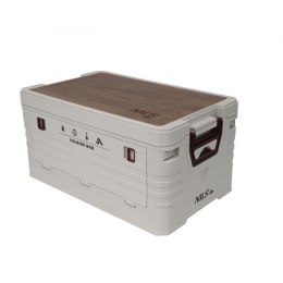 NILS CAMP NCB4002 SKŁADANA SKRZYNIA KEMPINGOWA Z FUNKCJĄ STOŁU 2W1 50L NILS CAMP