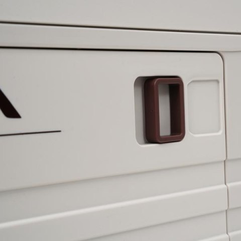 NILS CAMP NCB4002 SKŁADANA SKRZYNIA KEMPINGOWA Z FUNKCJĄ STOŁU 2W1 50L NILS CAMP