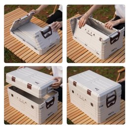 NILS CAMP NCB4003 SKŁADANA SKRZYNIA KEMPINGOWA Z POKRYWĄ 50L NILS CAMP