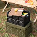 NILS CAMP NCB4005 SKŁADANA SKRZYNIA KEMPINGOWA Z FUNKCJĄ STOŁU 2W1 20L NILS CAMP