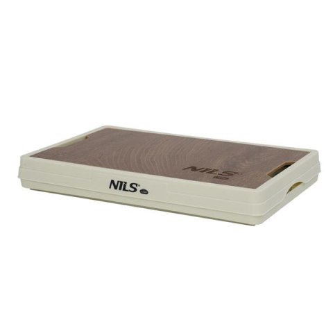 NILS CAMP NCB4007 SKŁADANA SKRZYNIA KEMPINGOWA BIAŁA Z FUNKCJĄ STOŁU 2W1 15L NILS CAMP