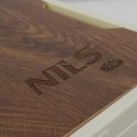NILS CAMP NCB4007 SKŁADANA SKRZYNIA KEMPINGOWA BIAŁA Z FUNKCJĄ STOŁU 2W1 15L NILS CAMP