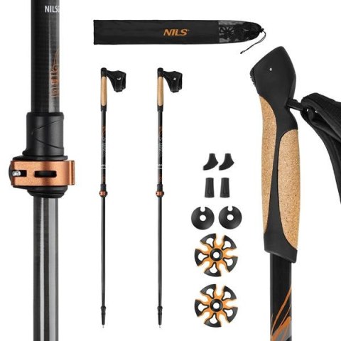 NILS NW8613 KIJE NORDIC WALKING WŁÓKNO WĘGLOWE NILS