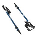NILS TK8601 BLUE KIJE TREKKINGOWE ALUMINIOWE NILS