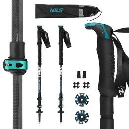 NILS TK8607 KIJE TREKKINGOWE WŁÓKNO WĘGLOWE NILS