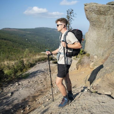 NILS TK8607 KIJE TREKKINGOWE WŁÓKNO WĘGLOWE NILS