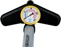Dunlop POMPKA WARSZTATOWO ROWEROWA DUNLOP 230Psi (16Bar) Z MANOMETREM SZARA