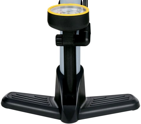 Dunlop POMPKA WARSZTATOWO ROWEROWA DUNLOP 230Psi (16Bar) Z MANOMETREM SZARA