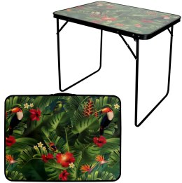 Enero Camp STOLIK TURYSTYCZNY 80x60x70CM FLOWER