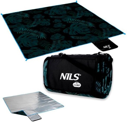 NILS CAMP NC2222 KOC PIKNIKOWY LIŚCIE 200x200 PE ALU NILS CAMP