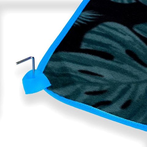 NILS CAMP NC2222 KOC PIKNIKOWY LIŚCIE 200x200 PE ALU NILS CAMP