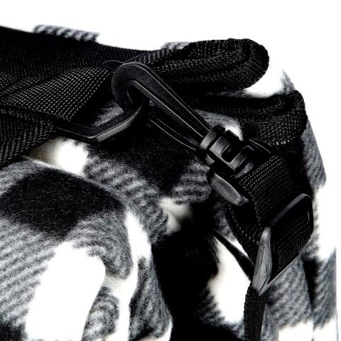 NILS CAMP NC2311 KOC PIKNIKOWY BIAŁO-CZARNY 200x200 CM PE + ALU NILS CAMP