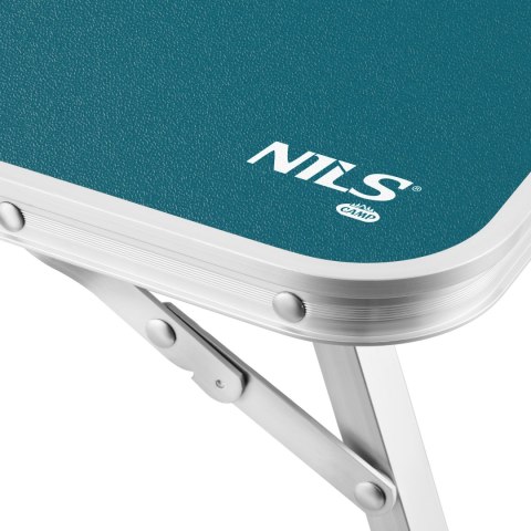 NILS CAMP NC3403 STÓŁ TURYSTYCZNY SKŁADANY NISKI 50x30x20 CM NIEBIESKI NILS CAMP