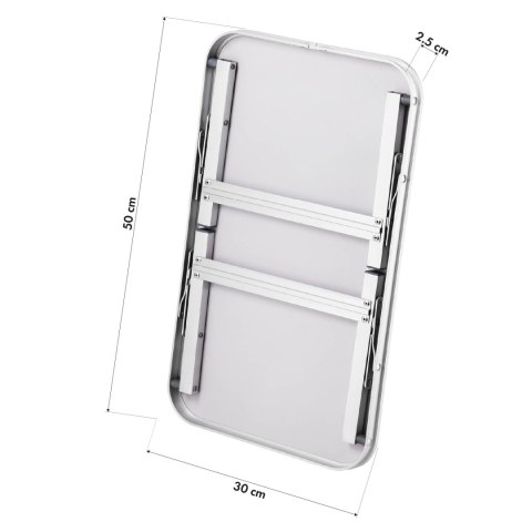 NILS CAMP NC3403 STÓŁ TURYSTYCZNY SKŁADANY NISKI 50x30x20 CM SZARY NILS CAMP